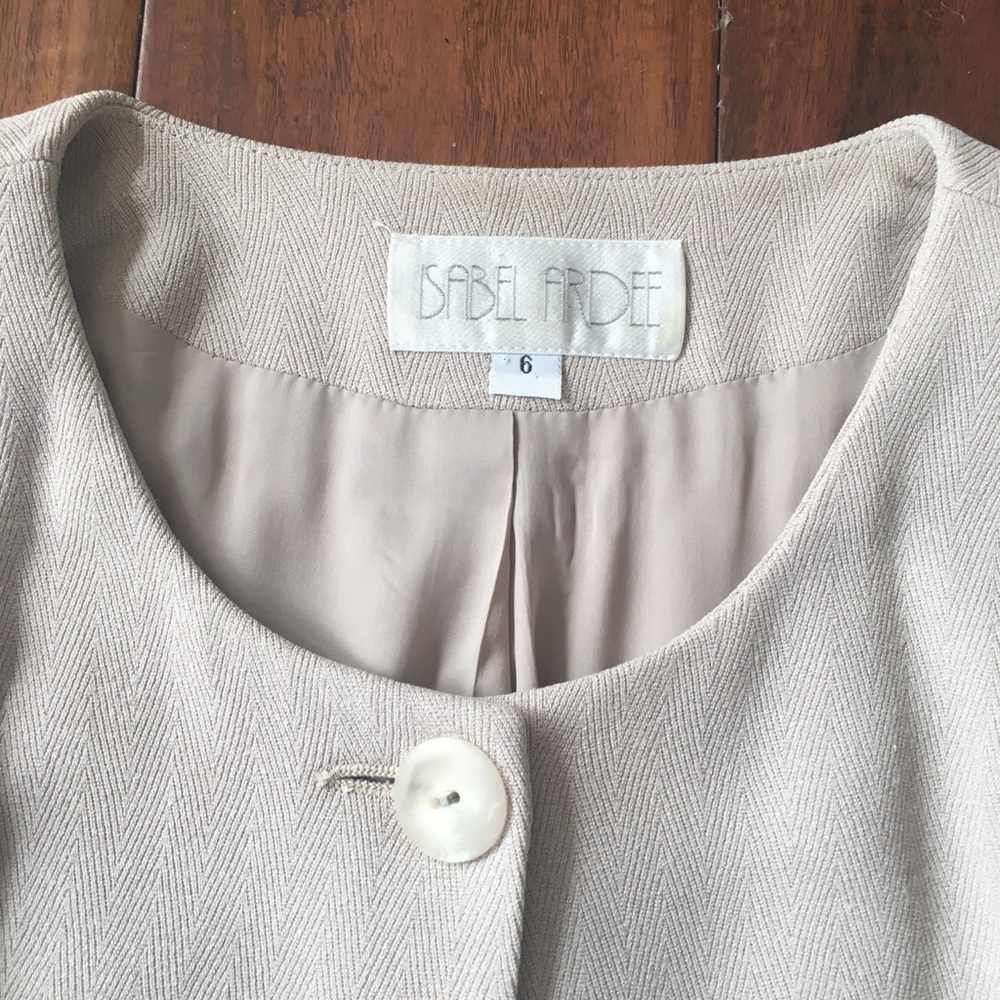 Isabelle Ardee Ivory Jacket - image 3